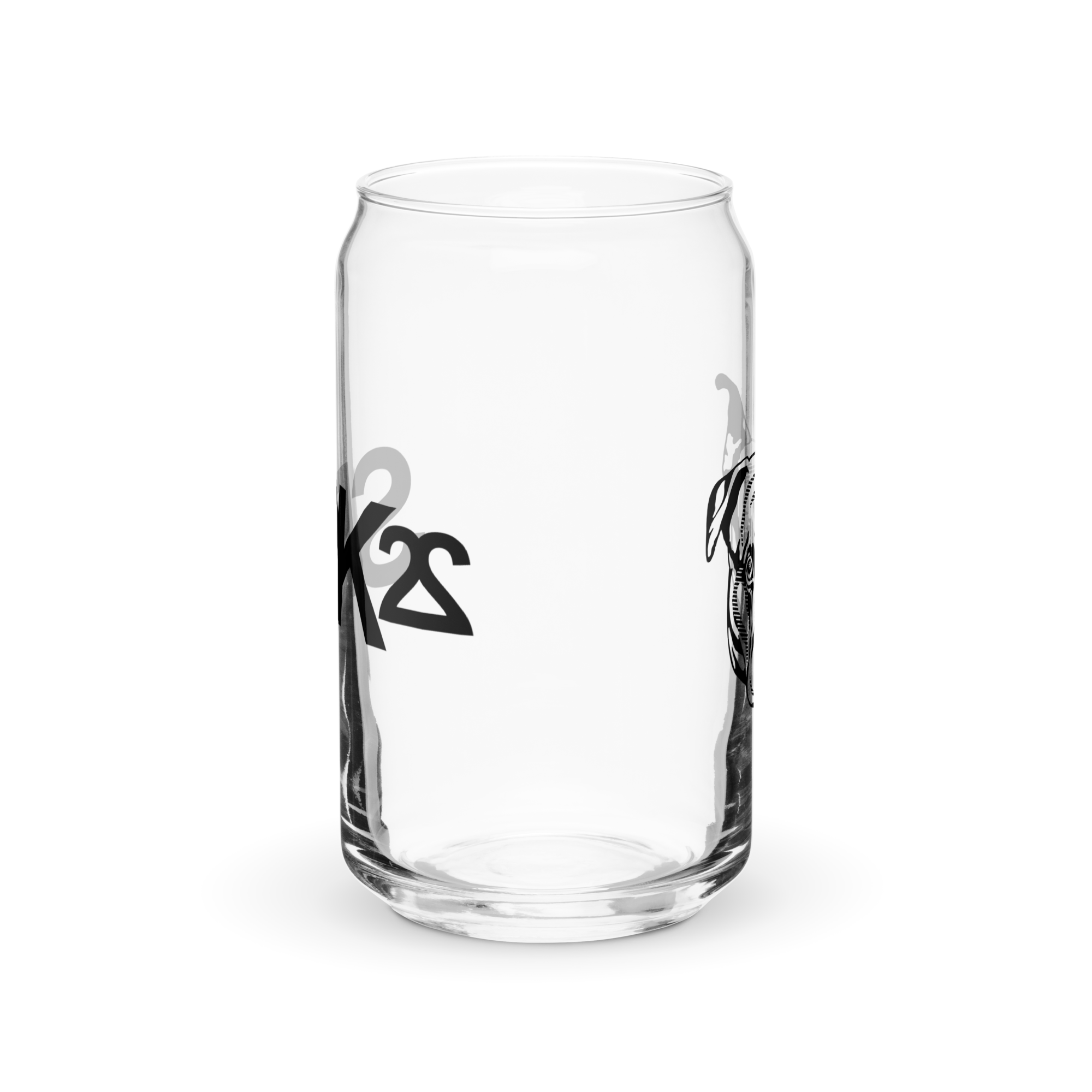 SPK22 Can-shaped glass