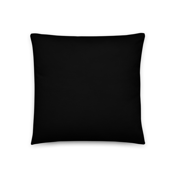 Champy’s Official Logo Throw Pillow (Blk/Mint)