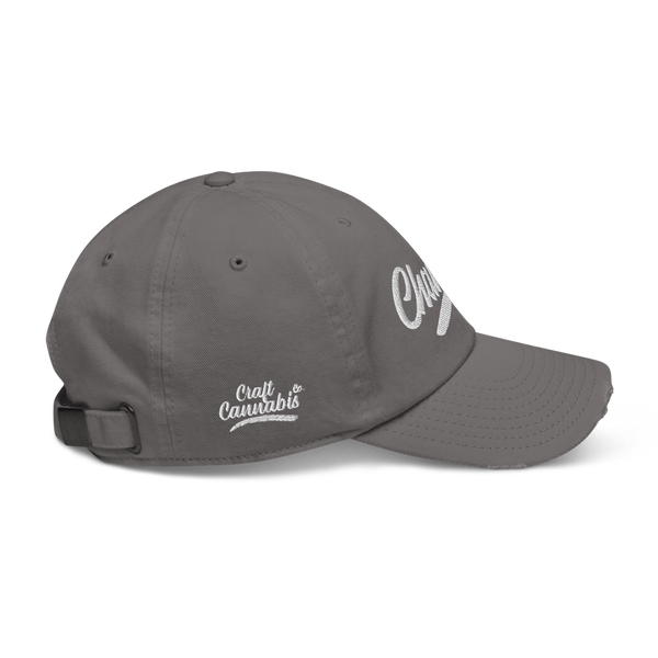 Champy’s Craft Cannabis Co. Distressed Dad Cap