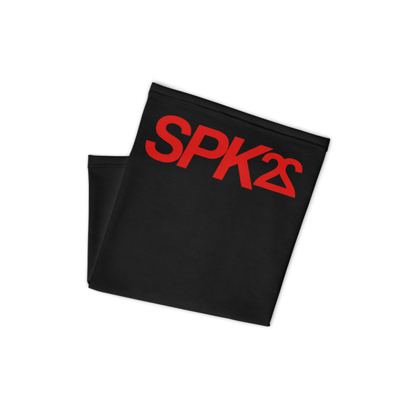 SPK22 Logo Full Mask: Blk/Red