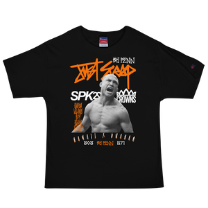 BJ PENN X SPK22 X CROWNS CHAMPION COLLAB TEE (ORANGE)