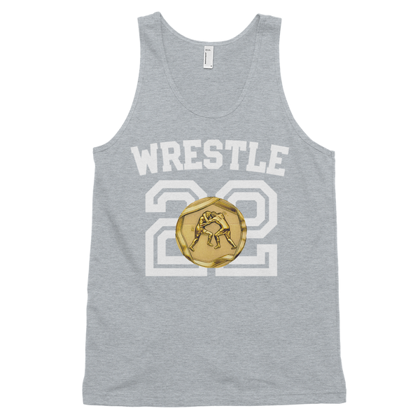 WRESTLE FOR GOLD Classic tank top (unisex)