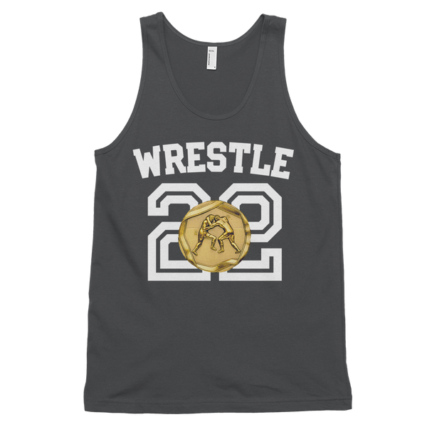WRESTLE FOR GOLD Classic tank top (unisex)