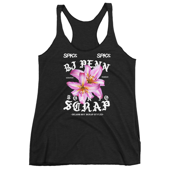 BJ PENN X SPK22 SCRAP COLLAB Women's Racerback Tank