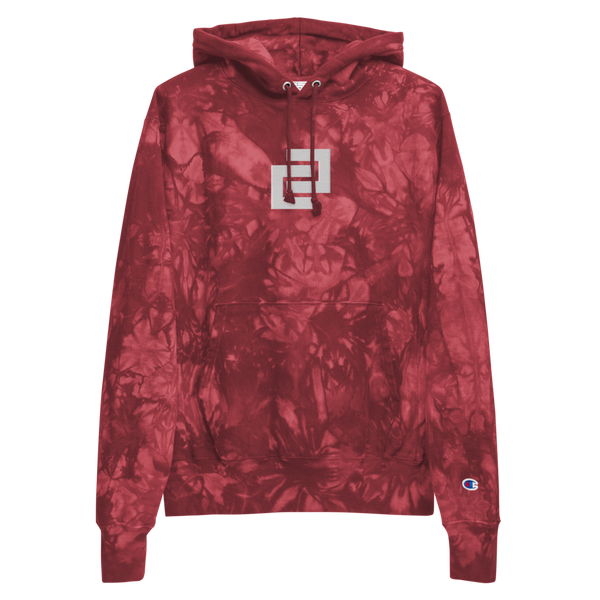 CC logo Unisex Champion tie-dye hoodie