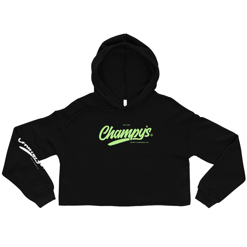 Champy’s Official Logo Crop Hoodie (Mint)