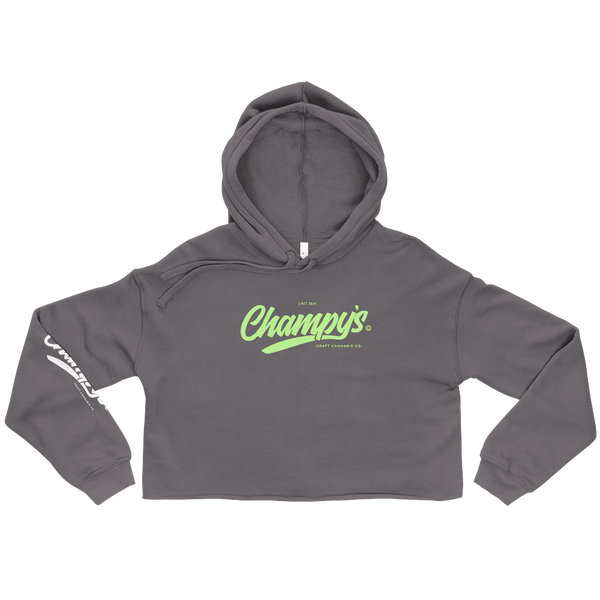 Champy’s Official Logo Crop Hoodie (Mint)
